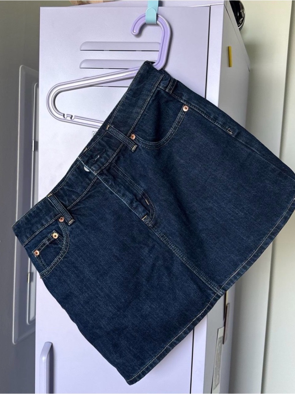 GAP Dark Blue Denim Mini Skirt